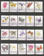 4 sets Vlinders en Bloem Janneke Brinkman O. ADV. no.10 R., Verzenden, Na 1940, Gestempeld