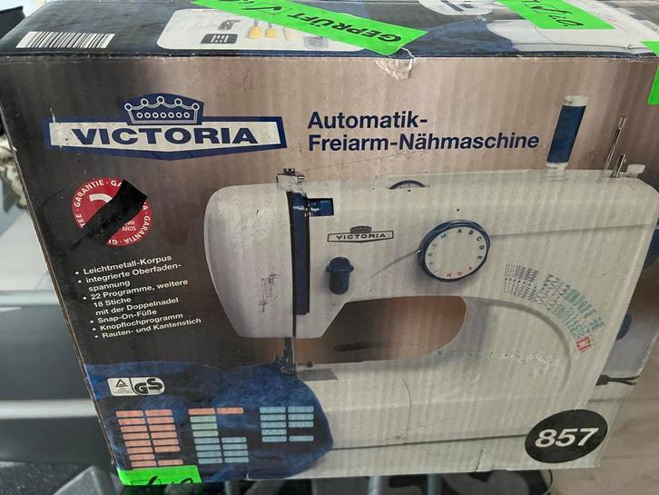 Victoria 857 naaimachine, Hobby en Vrije tijd, Naaimachines en Toebehoren, Gebruikt, Naaimachine, Overige merken, Ophalen of Verzenden
