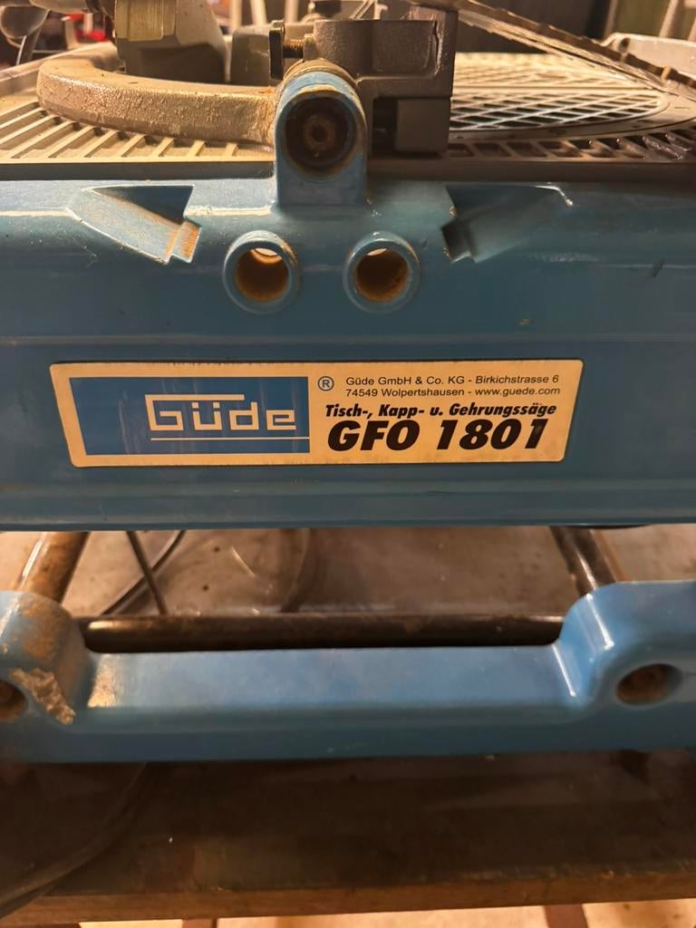 Gude gfo 1801 voor onderdelen, Ophalen, Zo goed als nieuw, Afkortzaag, 30 tot 70 mm