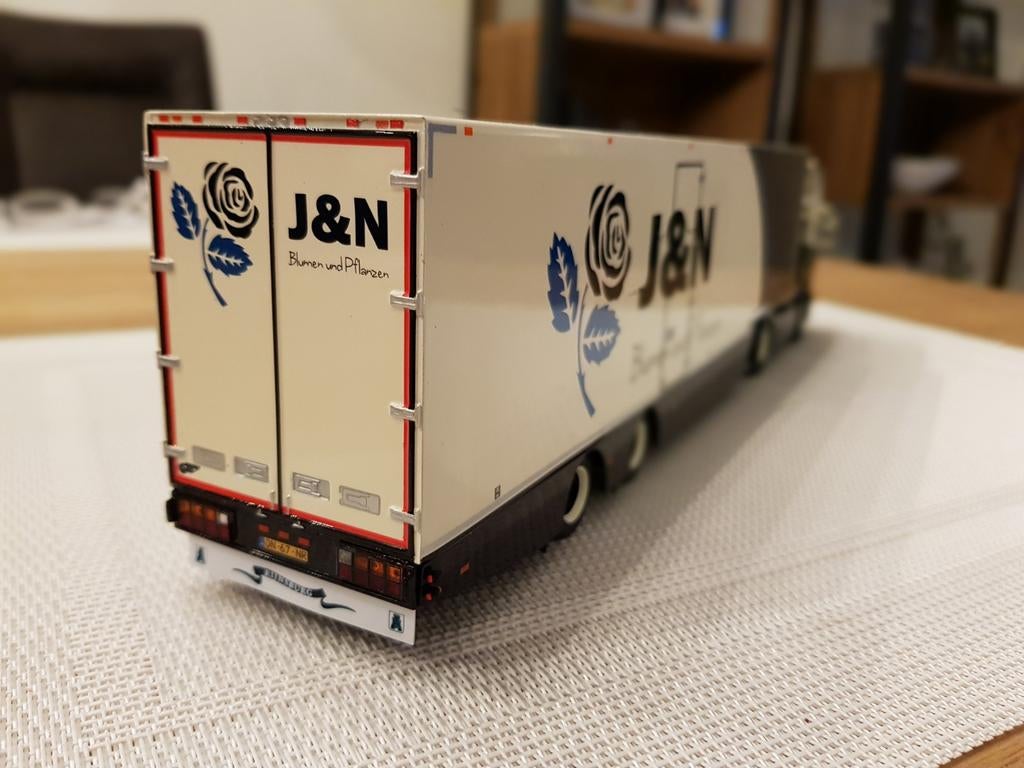 Tekno Scania 520 J&N Blumen und Pflanzen - Nieuw in doos, Hobby en Vrije tijd, Modelauto's | 1:50, Ophalen of Verzenden, Nieuw