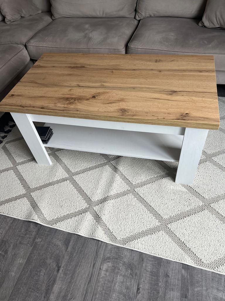 Salontafel Markskel JYSK - B60 x L110 x H53 cm, Ophalen, Gebruikt, 100 tot 150 cm, 50 tot 75 cm