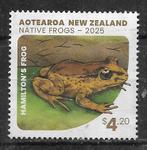 061-26 Nieuw Zeeland 2025 / Frogs - Hamilton Frogs $ 4.20, Verzenden, Gestempeld