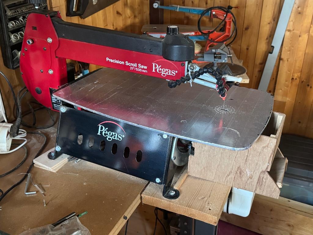 Mooie figuurzaagmachine, Ophalen, Gebruikt