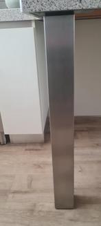 RVS koker 10x10, Ophalen, Zo goed als nieuw