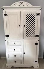 Kledingkast Mexicaans grenen 108x46x198 cm, Gebruikt, 100 tot 150 cm, Mexicaans grenen, 25 tot 50 cm