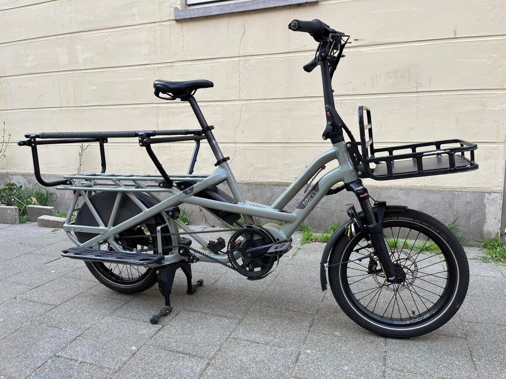 Tern GSD S00 — compacte elektrische longtail bakfiets, Fietsen en Brommers, Gebruikt, 2 kinderen, Opvouwbaar, Schijfrem