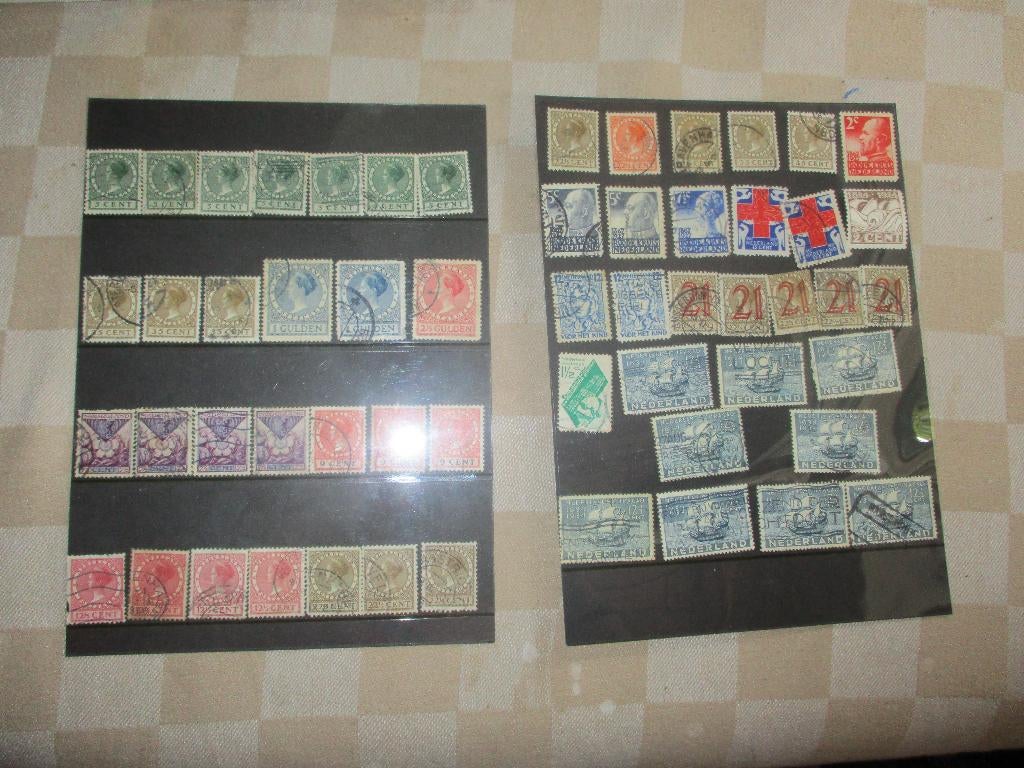 postzegels Nederland kaveltje NVPH 149 tm NVPH 268 fraai, Ophalen of Verzenden, T/m 1940, Gestempeld