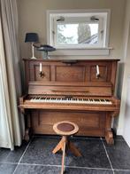 Antieke piano Fr. Schmidt Berlin, Ophalen, Gebruikt, Bruin, Piano