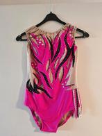 Twirl-, turn-, acro-, ritmisch gympakje maat 164/XS, Sport en Fitness, Turnen, Ophalen of Verzenden, Zo goed als nieuw, Roze, Turnpak(je)