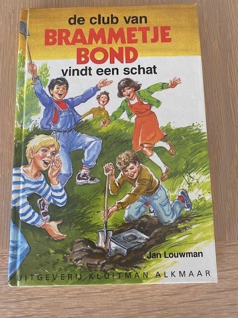 De club van Brammetje Bond vindt een schat - Jan Louman, Boeken, Gelezen, Fictie algemeen, Ophalen of Verzenden, Jan Louwman.