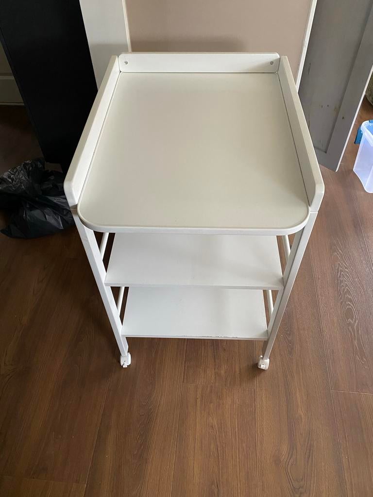 Verschoontafel op wieltjes, Ophalen, Gebruikt, Minder dan 75 cm, 70 cm of meer