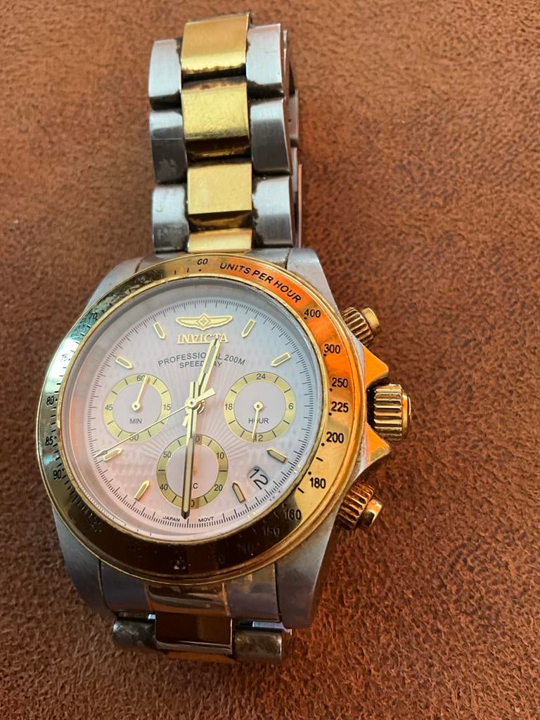 Invicta Pro Diver Chronograaf Herenhorloge - Uit Verzameling, Sieraden, Tassen en Uiterlijk, Horloges | Heren, Staal, Polshorloge