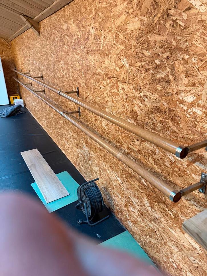 Houten ballet barre - Dansstang voor training, Sport en Fitness, Dansen, Gebruikt, Overige typen, Ophalen