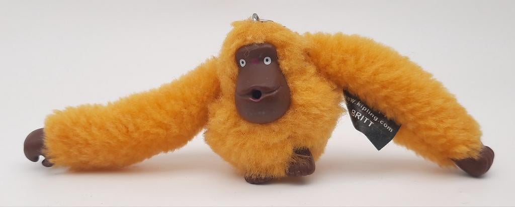 Kipling Geel Aapje Britt hanger, Verzamelen, Ophalen of Verzenden, Gebruikt