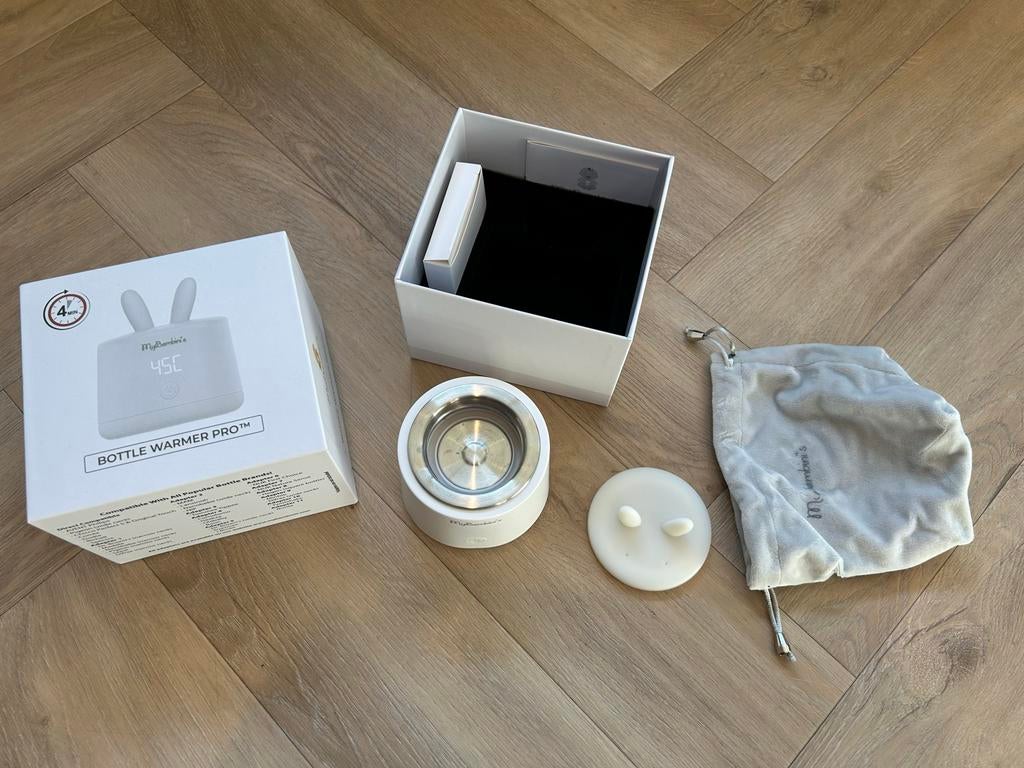 MyBambini's Flessenwarmer Oplaadbaar Zo Goed Als Nieuw, Ophalen, Zo goed als nieuw, Flessen- of potjesverwarmer
