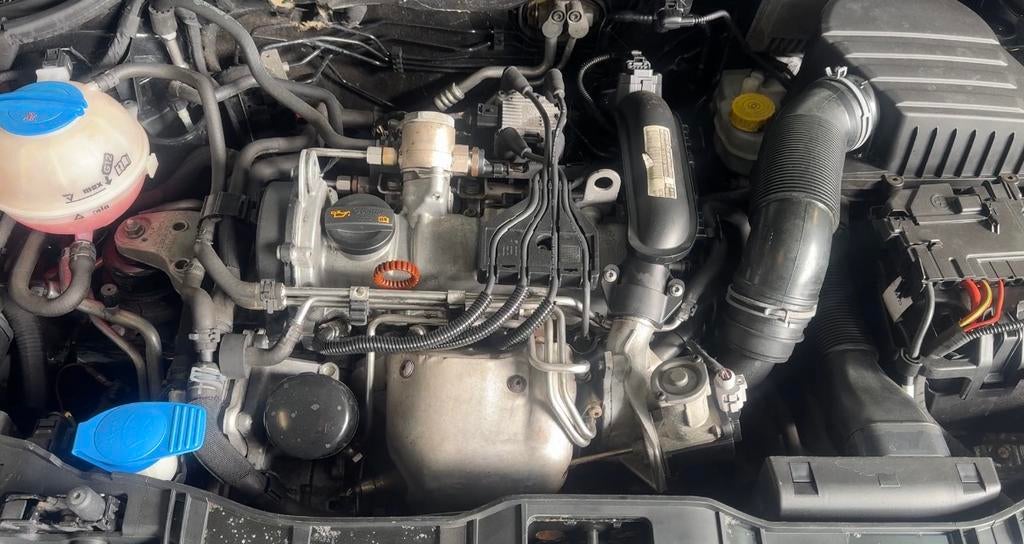 Audi A1 1.2 TFSI CBZA Complete Motor - Cilinder 4 Overslag, Auto-onderdelen, Ophalen, Gebruikt, Audi