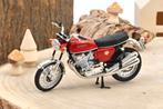 Honda CB750 1969 "Motorbike" Red Metallic 1:18 Norev, Tschuiten@hotmail.com, Frankrijk, Norev, Ophalen of Verzenden