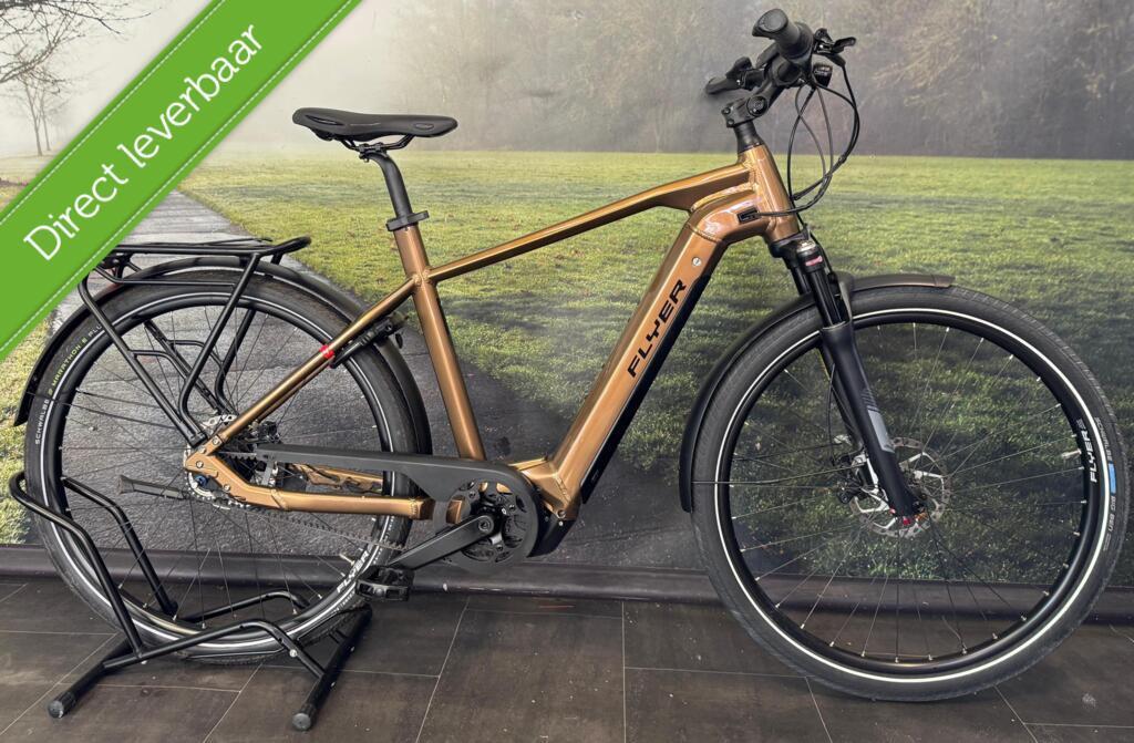 Flyer Upstreet 4 7.03 | Bosch CX | Riem | Zeer Luxe E-bike!