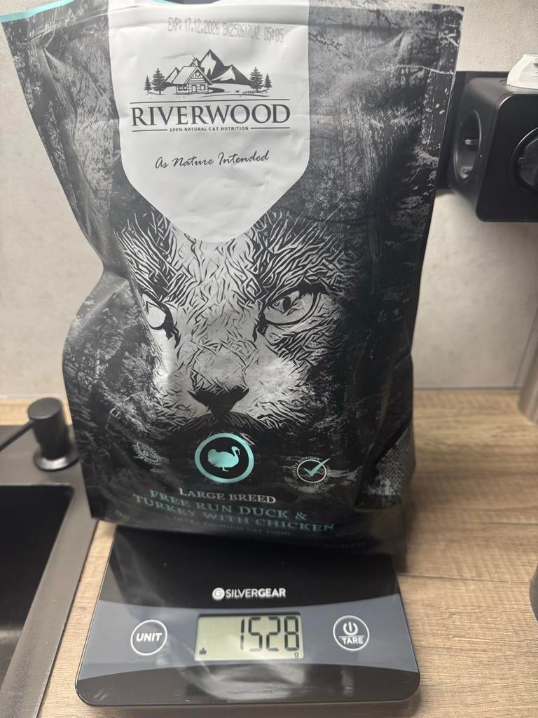 Riverwood brokjes voor grotere katten, Dieren en Toebehoren, Dierenvoeding, Ophalen of Verzenden, Kat