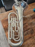 Euphonium / Bariton met 4e ventiel - Gecompenseerd, Ophalen of Verzenden, Zo goed als nieuw, Koperblazer, Met koffer of draagtas