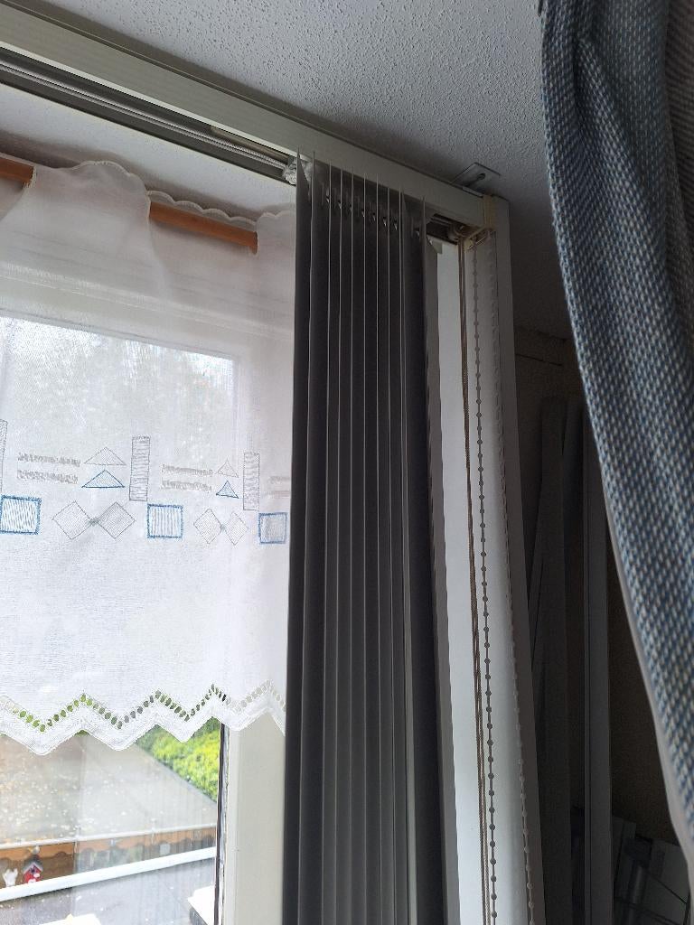 Kunststof lamellen, Ophalen, Gebruikt, 50 tot 100 cm, Wit