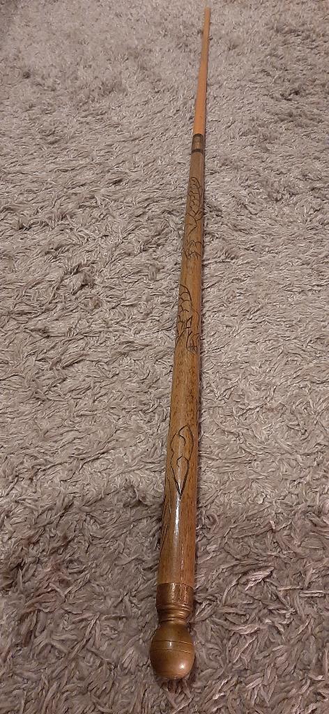 Antieke Billjart Keu / Wandelstok. Jaren 30 / 50., Ophalen of Verzenden, Gebruikt