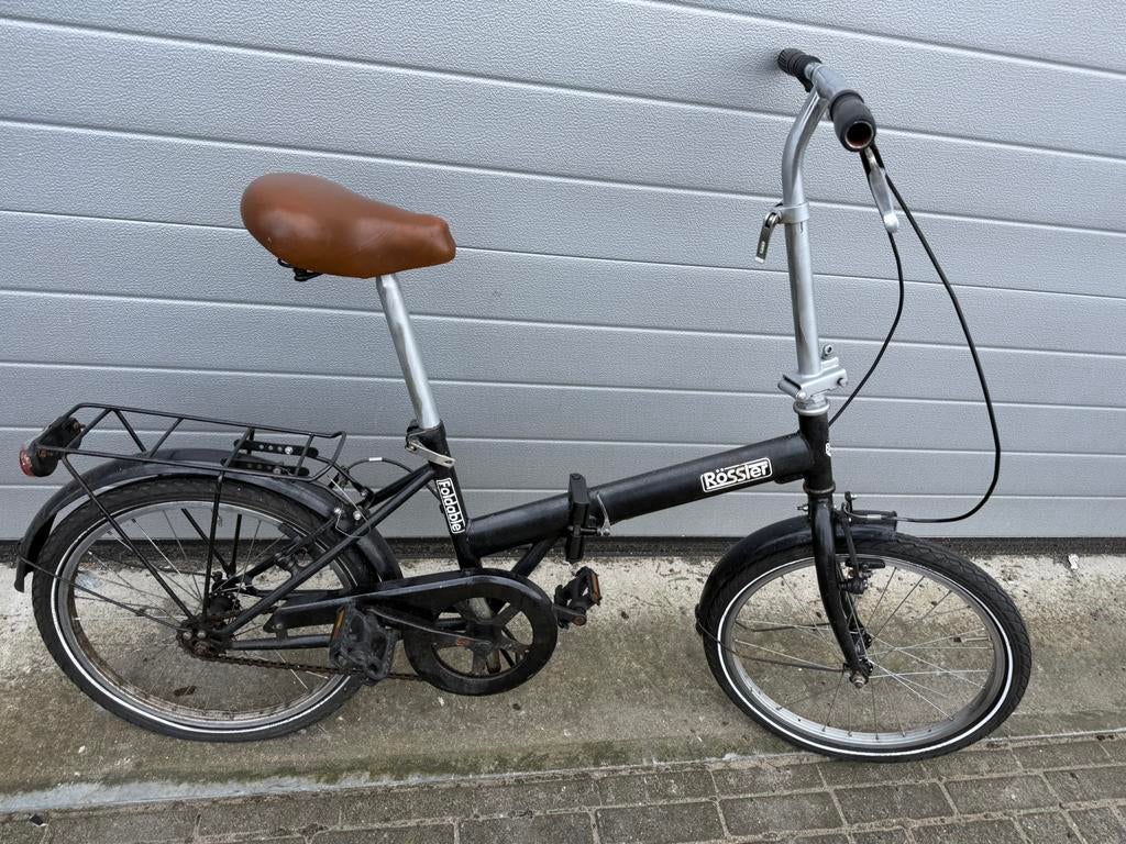 Rossler vouwfiets 20 inch  te koop, Fietsen en Brommers, Fietsen | Vouwfietsen, Ophalen, Zo goed als nieuw, 20 inch of meer, Versnellingen