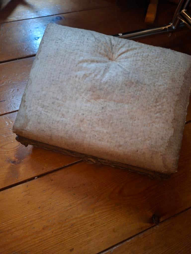 Antiek bijbel bankje bois dore, Antiek en Kunst, Ophalen of Verzenden