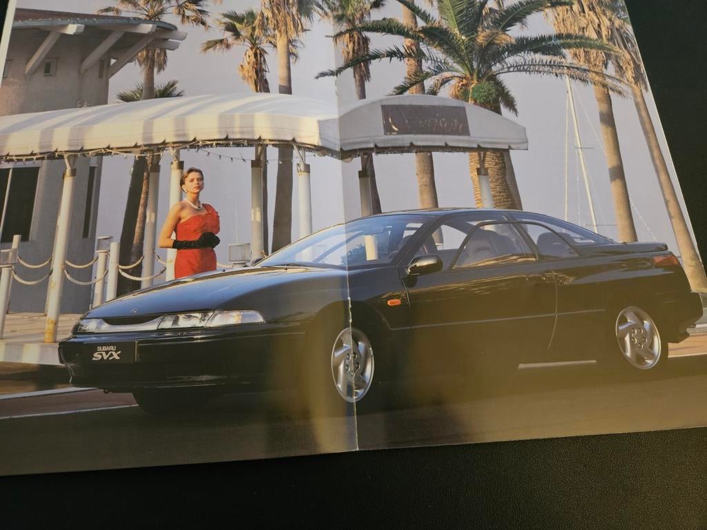 Brochure Subaru SVX, Ophalen of Verzenden, Zo goed als nieuw, Overige merken
