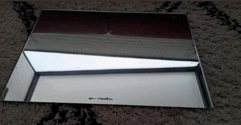 2 oude spiegels rechthoekig, Ophalen of Verzenden