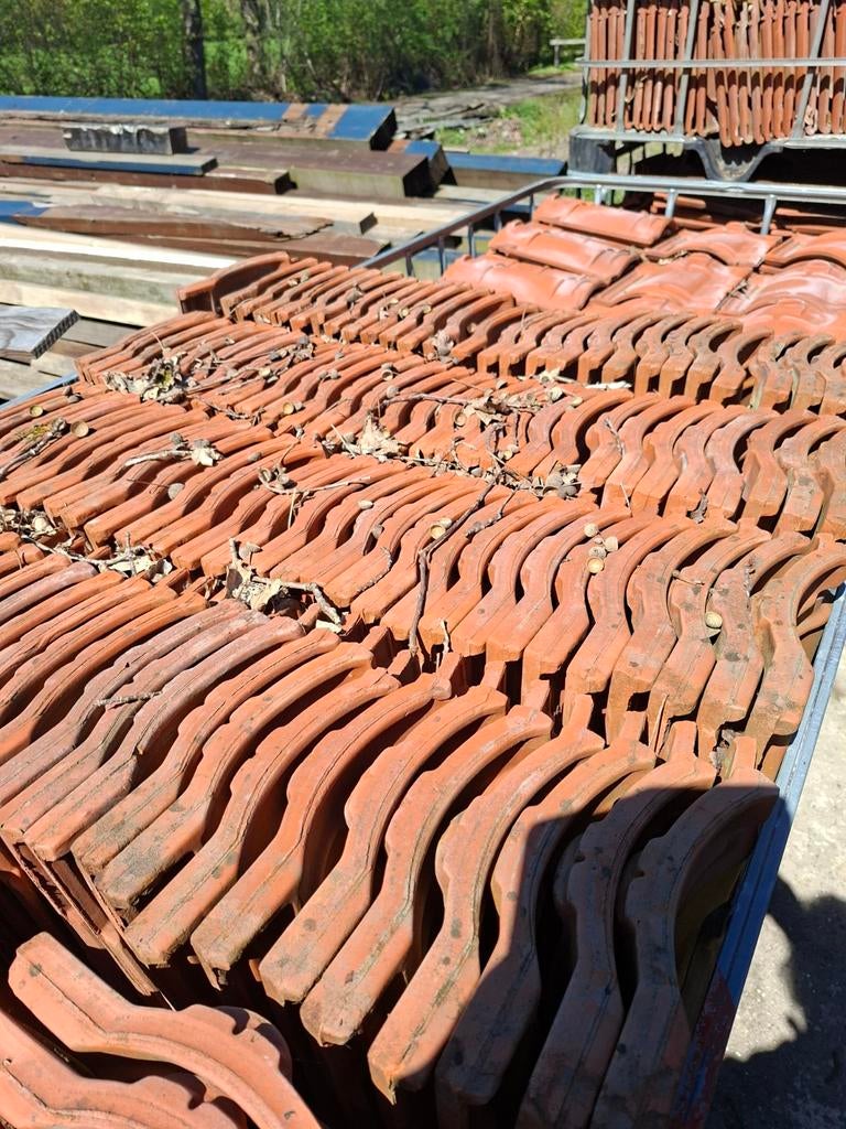 Topkwaliteit Narvik Depafa dakpannen - 2460 stuks, Hobby en Vrije tijd, Ophalen, Gebruikt