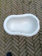 Vintage plantenbak/kinder wasbak met onderstel, Gebruikt, Ophalen of Verzenden, Balkon, Metaal