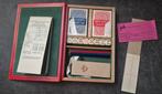 Vintage Bridge Spelcassette 1936 - Compleet met Accessoires, Ophalen of Verzenden, Gebruikt