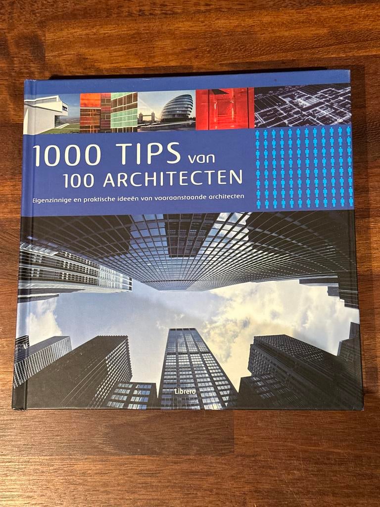 1000 TIPS van 100 ARCHITECTEN boek, Boeken, Kunst en Cultuur | Architectuur, Ophalen of Verzenden, Zo goed als nieuw, Architectuur algemeen