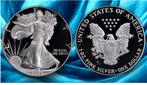 American Silver eagle 1989 proof* s, Verzenden, Overige waardes, Zilver