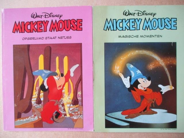 adv11415 mickey mouse, Eén stripboek, Ophalen, Gelezen