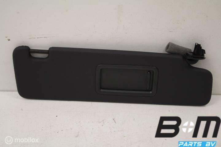 Zonneklep rechts (bijrijderskant) met spiegel Audi A3 8V, Gebruikt