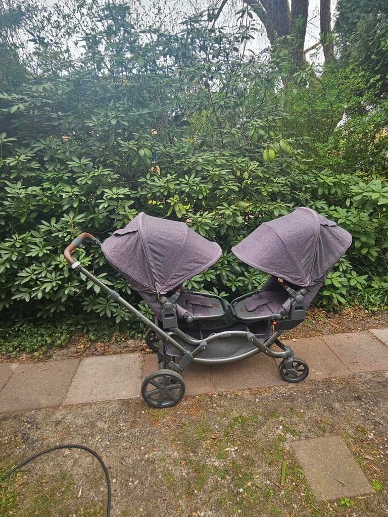 ABC design zoom duo kinderwagen. dubbele kinderwagen, Kinderen en Baby's, Kinderwagens en Combinaties, Ophalen of Verzenden, Overige merken