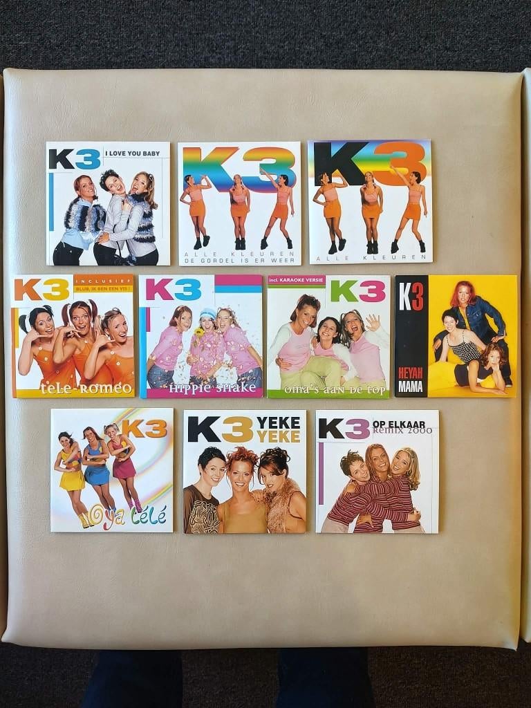 K3 OG's CD singles, 6 singles of meer, Ophalen, Zo goed als nieuw, Nederlandstalig