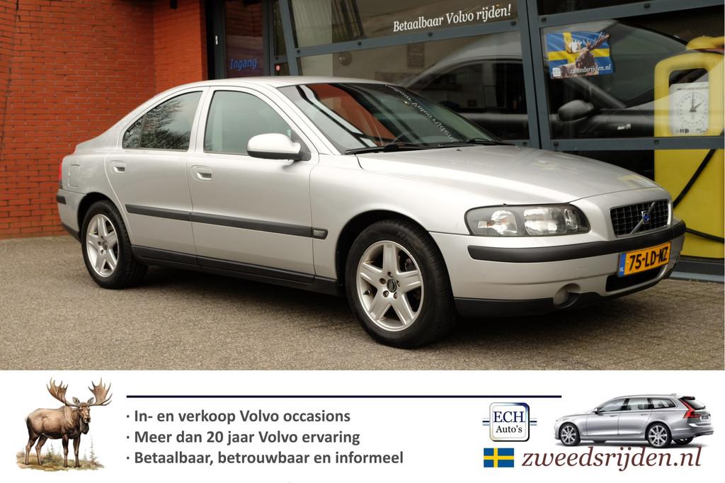 Volvo S60 2.4 170 pk Aut. Edition, Dolby Surround, Trekhaak, Auto's, Volvo, Bedrijf, Te koop, S60, ABS, Airconditioning, Alarm