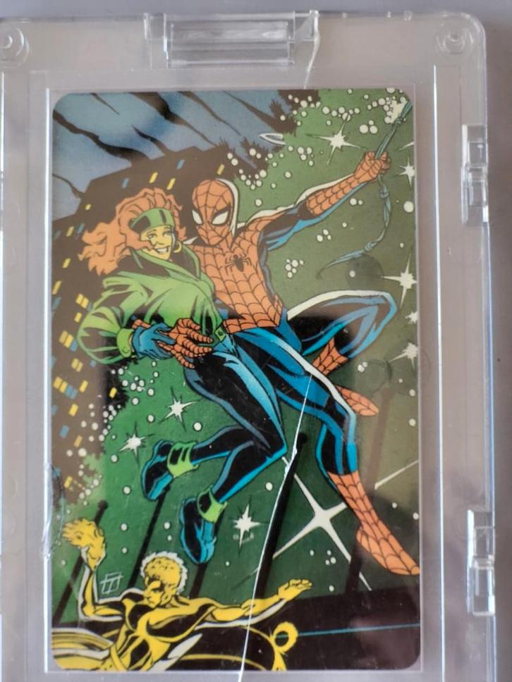 Marvel Comics telefoonkaart Spiderman Rogue, Verzamelen, Telefoonkaarten, Ophalen of Verzenden