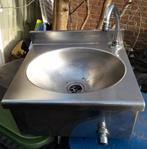 RVS wasbak met kraan  voor Caravan of Camper, Ophalen of Verzenden