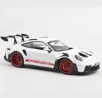 Porsche 911 GT3 RS 2022 Wit & Pyro rood 1/12 NOREV R. 127530, Hobby en Vrije tijd, Modelauto's | 1:5 tot 1:12, Verzenden, Nieuw