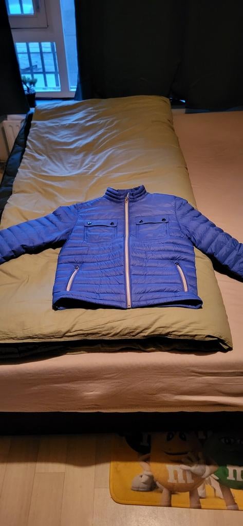 Tommy hilfiger jas, Ophalen of Verzenden, Zo goed als nieuw, Blauw, Voetbal