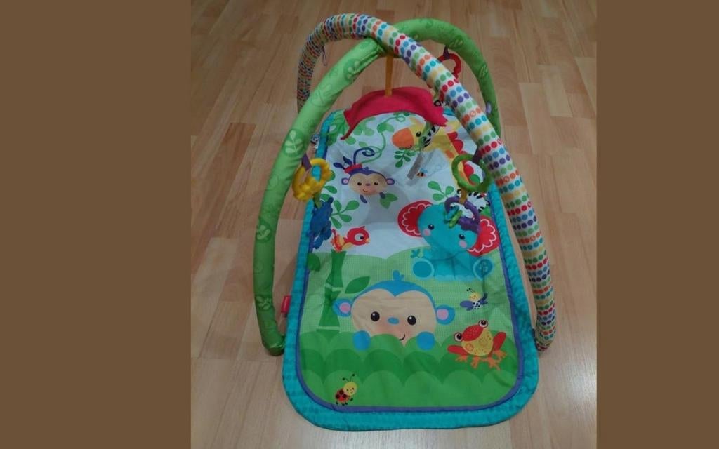 Babygym speelkleed met jungle thema, Kinderen en Baby's, Speelgoed | Speelkleden, Gebruikt, Ophalen