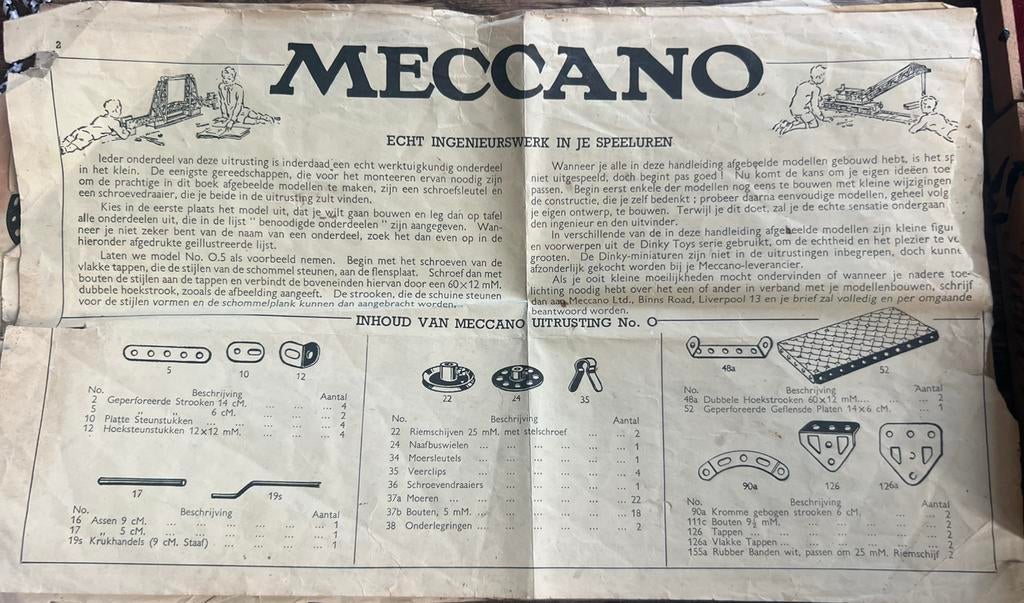 Meccano, Ophalen of Verzenden