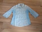 keurige blauwe bloes lange mouw merk Yest maat 38, Ophalen of Verzenden, Zo goed als nieuw, Maat 38/40 (M), Blauw