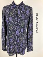Studio Anneloes Overhemd  (mt: 38) IL/8558, Kleding | Dames, Maat 38/40 (M), Studio Anneloes, Blauw, Studio Anneloes