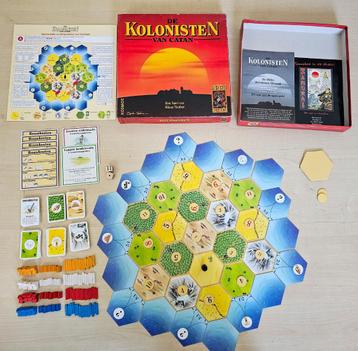 De Kolonisten van Catan - 999-KOL01 - houten speelstukken beschikbaar voor biedingen