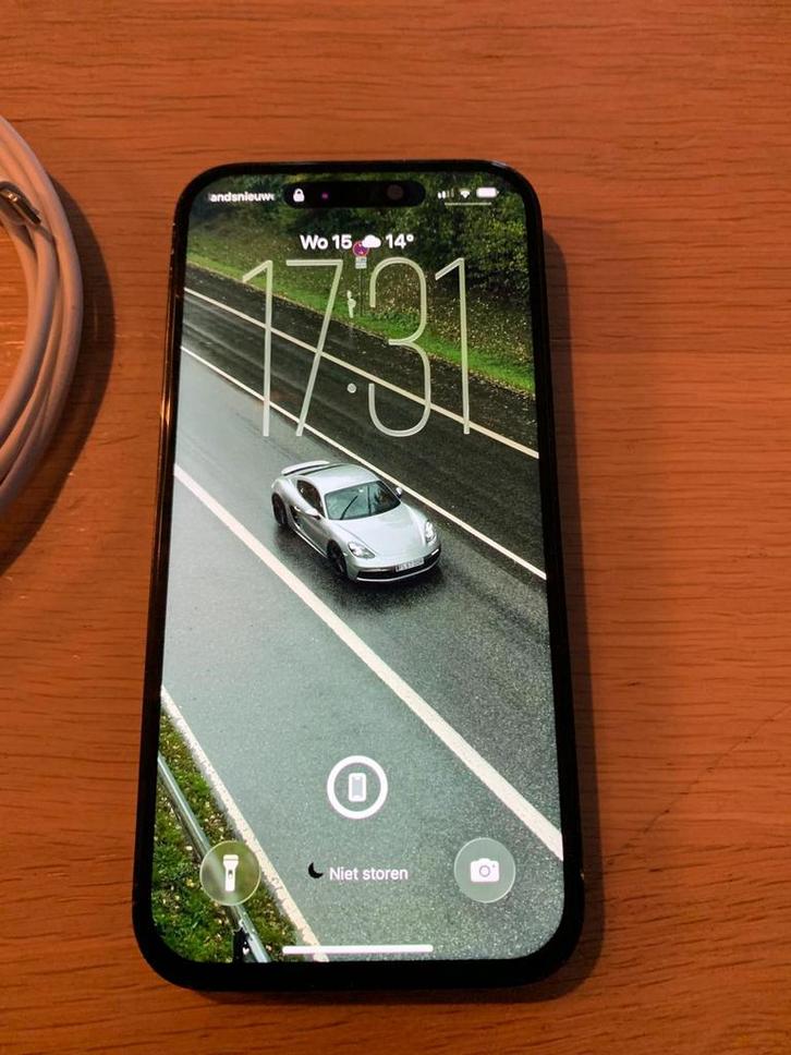 Iphone 14 pro 128 gb, Telecommunicatie, Mobiele telefoons | Toebehoren en Onderdelen, Zo goed als nieuw, Apple iPhone, Overige typen